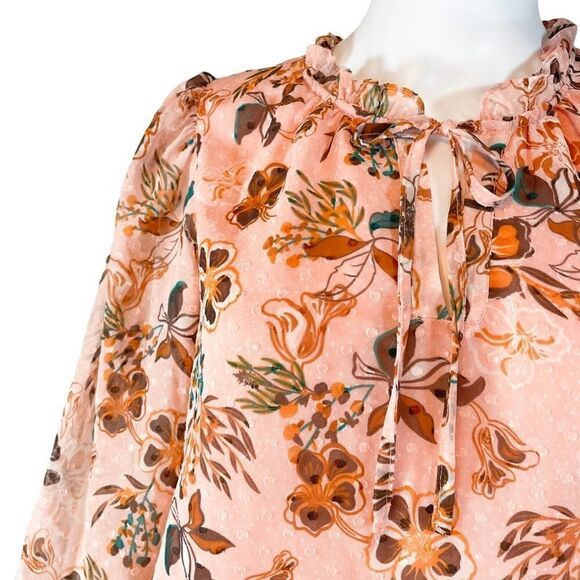 Joie Floral Long Sleeve Blouse - Picture 4 of 12